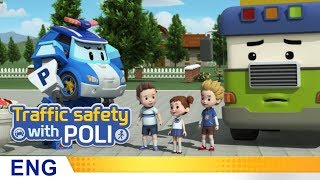 Trafficsafety with Poli  05Look out for blind spots [upl. by Anifur4]