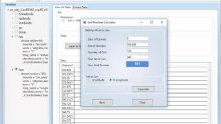 Calculation of Grid Numbers for CMIP5 Netcdf Data  CANESM2 [upl. by Yelrac]