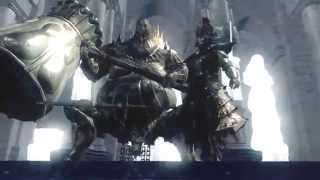 Ornstein and Smough cutscene in Dark Anor Londo [upl. by Tacklind699]