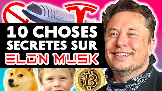 10 Secrets sur Elon Musk  l’homme le plus riche du monde [upl. by Dier75]