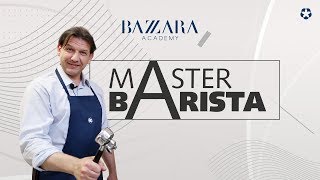 Master Barista montare il latte per il cappuccino [upl. by Yenmor]