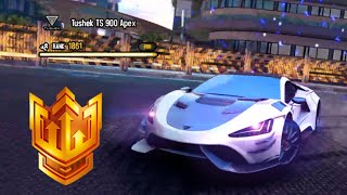 Asphalt 8s oneoff king Tushek TS 900 Apex  review  MP [upl. by Waylan]