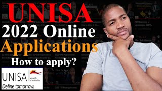 How to apply at the University of South Africa UNISA online  UNISA online admissions [upl. by Adler]