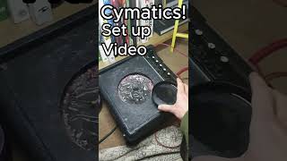 Cymatics Behind the Scenes Visualising Sound [upl. by Nussbaum166]