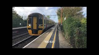 Trains at Marston Green part 2 [upl. by Spillar]