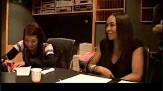 BoA amp Crystal Kay  Girlfriend recording [upl. by Aisitel]