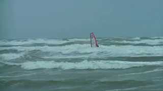 Windsurf amp Kitesurf Gruissan coup de Marin du 2 11 2015 [upl. by Stevenson561]