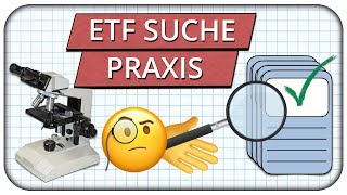 So findest du den richtigen ETF  ETF Suche in der Praxis mit Just ETF 🔎 [upl. by Notniw224]