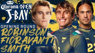 Jack Robinson Leonardo Fioravanti Jordy Smith  Corona Open JBay 2023  Opening Round Heat Replay [upl. by Anileve]