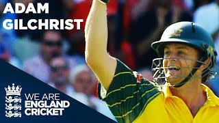 Adam Gilchrist Dismantles England at The Oval  England v Australia ODI 2005  Highlights [upl. by Xuaegram]