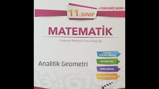 13 Ekseni kestiği noktaları bilinen doğrunun denklemi  Sonuç Yayınları  AYT Geometri [upl. by Enad]