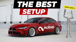 BEST SOUNDING G80 M3   The Ultimate Exhaust Setup  Active Autowerke [upl. by Francisca]