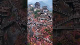 Journey Through Enchanting Mountain Villages shorts travel trending village mountains music [upl. by Alesandrini]