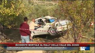 INCIDENTE MORTALE AL RALLY DELLA VALLE DEL SOSIO [upl. by Eoin]