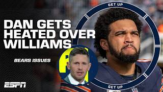 Dan Orlovsky LOSES IT over Bears considering BENCHING Caleb Williams 😡 UTTER DISASTER  Get Up [upl. by Haiacim]