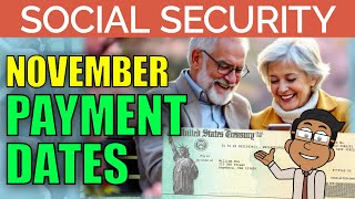 Social Security Checks  November 2024 Payment Schedule Dates Update [upl. by Annaerb]