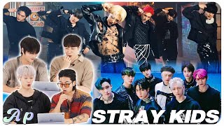 Korean Guys React to KPop Idol Stray Kids Music Video That They Even Think Theyre Cool ｜asopo [upl. by Enyleve639]