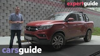 SsangYong Musso 2018 review [upl. by Donalt]