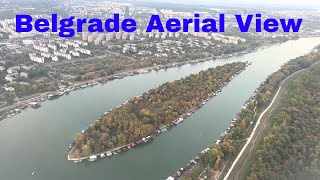 Belgrade Aerial View in 4K 2160pBeograd iz vazduha  Serbia Tourism 🇷🇸 [upl. by Ahtaga497]