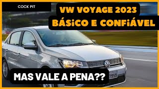 VOYAGE 10 2023 SEDAN COMPACTO DA VW MAS VALE A PENA vw voyage sedan [upl. by Delanie894]