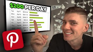 Pinterest Affiliate Marketing  ClickBank  200Day Even as a Beginner [upl. by Glick440]