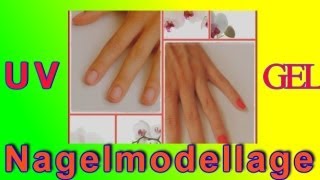 Nagelmodellage  UV GEL [upl. by Joses]