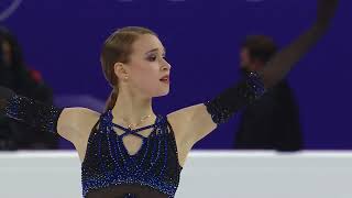 2021 Rostelecom Cup Maiia Khromykh SP [upl. by Neerroc]