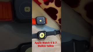 Apple Watch Walkietalkie [upl. by Alain]