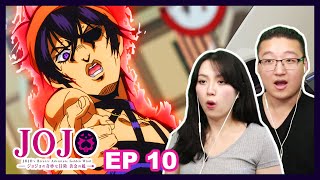 NARANCIA VS FORMAGGIO  Jojos Bizarre Adventure Couples Reaction Part 5 Episode 10  4x10 [upl. by Buckler]