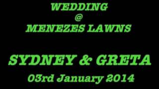 WEDDING SYDNEY amp GRETA  MENEZES LAWNS [upl. by Osmond]