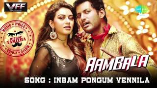 Aambala  Inbum Pongum Vennila Vishal Hansika [upl. by Yssim]