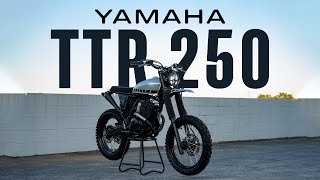 We Made The Ultimate Beach Scrambler  Yamaha TTR250  Purpose Built Moto [upl. by Frere]