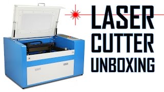 50W Laser CutterEngraver Unboxing and Quick Review [upl. by Jill715]