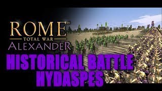 Battle of Hydaspes  Rome Total War Alexander [upl. by Hteazile]