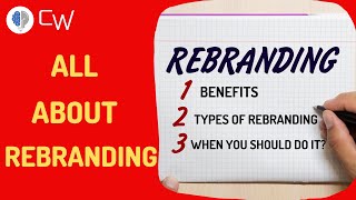 What is Rebranding  Rebranding explained  Benefits of Rebranding  Why Rebranding [upl. by Gerardo]