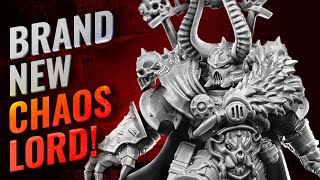 Summoning the Chaos Lord Building Warhammer 40k Latest Dark Champion [upl. by Benito]