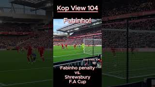 Highlights Fabinho penalty vs Shrewsbury Town  FA Cup lfc liverpool liverpoolfc football [upl. by Cromwell33]