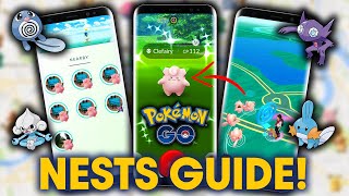 HOW TO FIND SPECIFIC SHINY POKEMON IN POKEMON GO NESTS EXPLAINED [upl. by Claudy847]