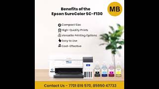 Epson Surecolor SCF130 Sublimation Printers printer sublimationprinter shortsvideo [upl. by Okwu]