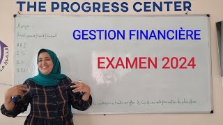 Examen 2024 Gestion financière [upl. by Krusche778]