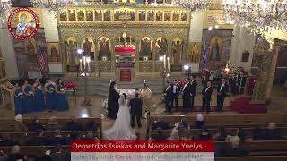 Wedding of Demetrios Tsiakas and Margarite Yuelys [upl. by Melessa]