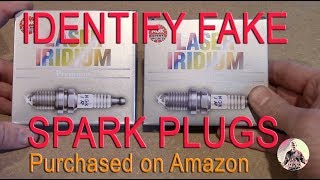 Fake Counterfeit NGK Spark Plugs Sold On Amazon  How To Identify [upl. by Atteynad273]