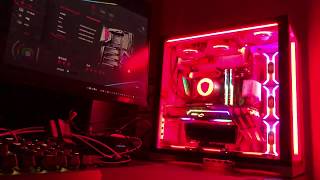 4000Gaming PC Msi Mystic Light TEST微星5V燈效測試Z390 Godlike RTX 2080Ti Intel 9900k Intel 900p [upl. by Maite]