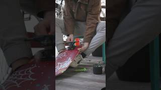 Assembling my Landyachtz Dinghy Cruiser Skateboard shorts [upl. by Ahusoj]