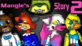 Mangles Story 2 VOICEOVER FNAF comic [upl. by Rednaeel]