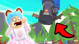 THE SKY CASTLE FELL  NEW ADOPT ME ROBLOX UPDATE [upl. by Arrait]