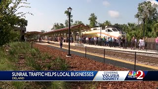 Central Floridians are making their way to DeLand via SunRail [upl. by Mooney]