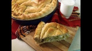 MEMORIES OF MACEDONIA  ZELNIK Macedonian Savoury quotPitaquot Pie [upl. by Ecyak]