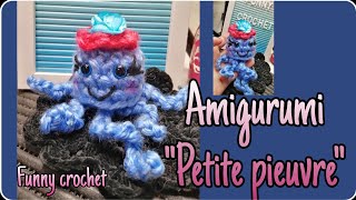 Amigurumi Petite Pieuvre 🐙FunnyCrochet crochet amigurumi [upl. by Knoll187]