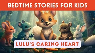 Bedtime Story for Kids in English  Lulu’s Caring Heart  Fairy Tales  Sleep Stories for Children [upl. by Mad196]